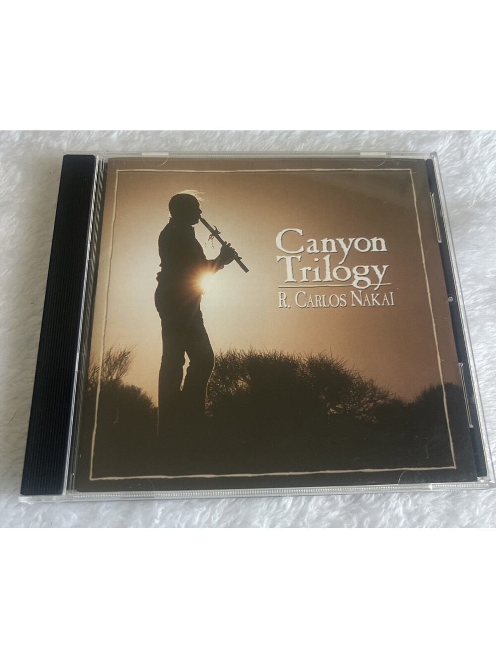 SOOTHING VINTAGE R Carlos Nakai Canyon Trilogy Native American Flute CD